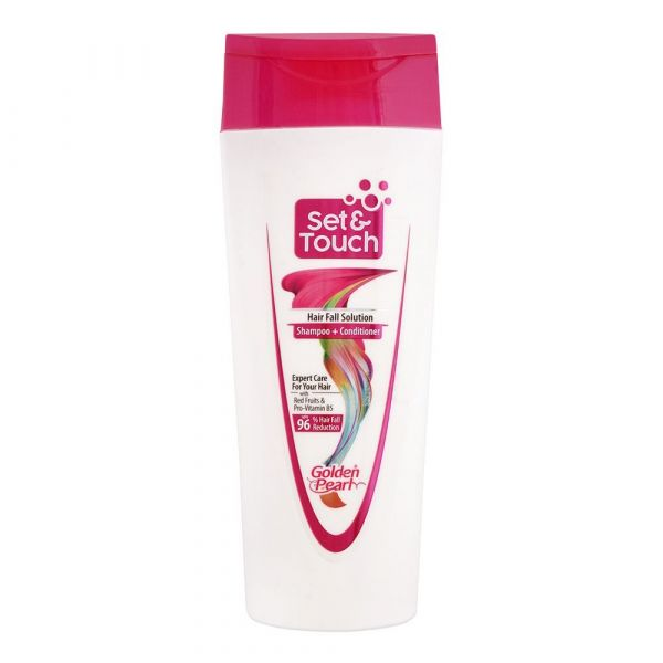 SET & TOUCH HAIR FALL SOLUTION SHAMPOO + CONDITIONER 360ML