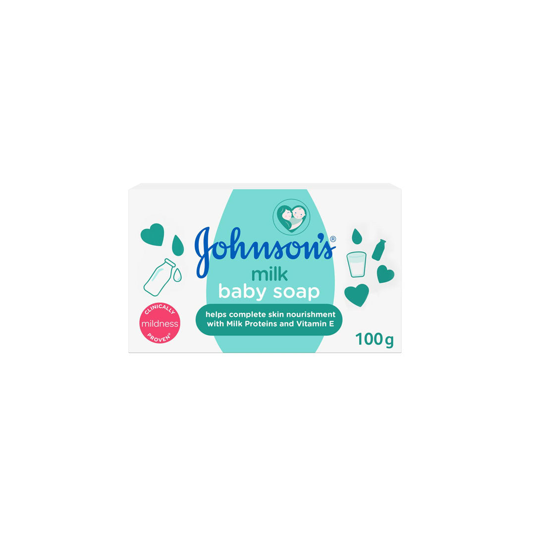 JOHNSONS MILK BABY SOAP 100GM