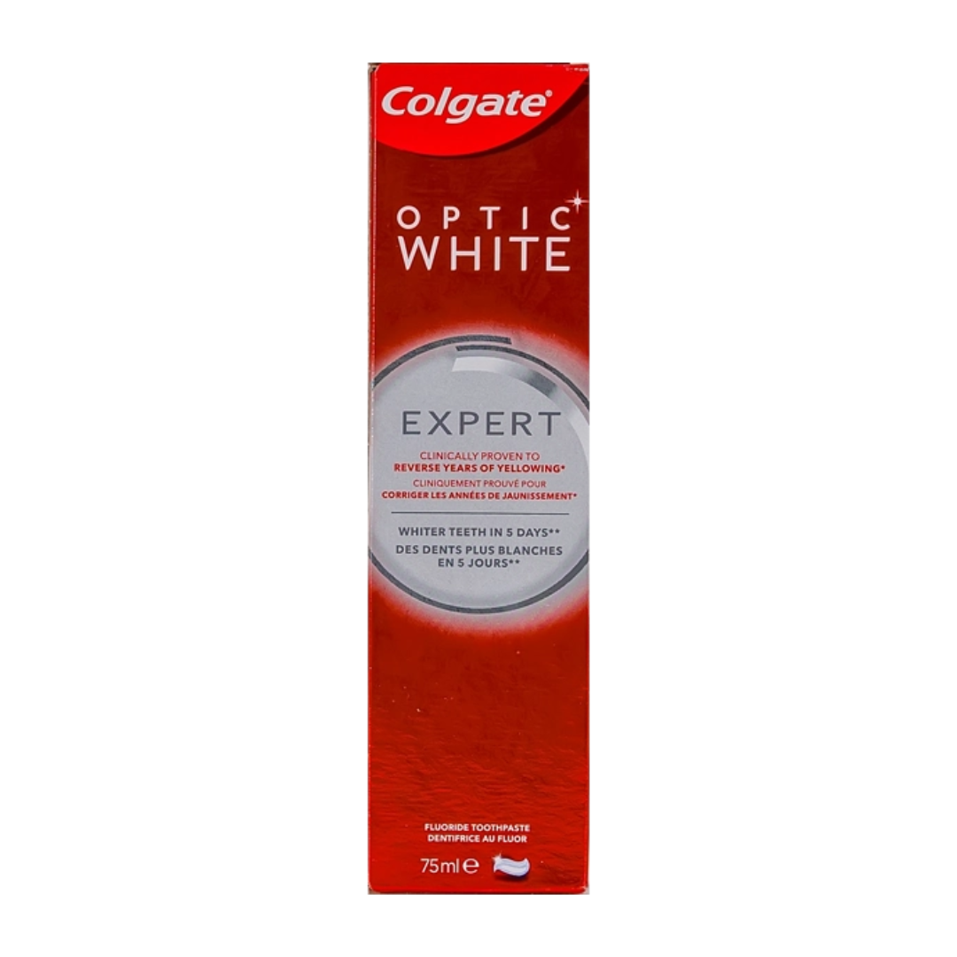 COLGATE TOOTHPASTE OPTIC WHITE EXPERT 75ML