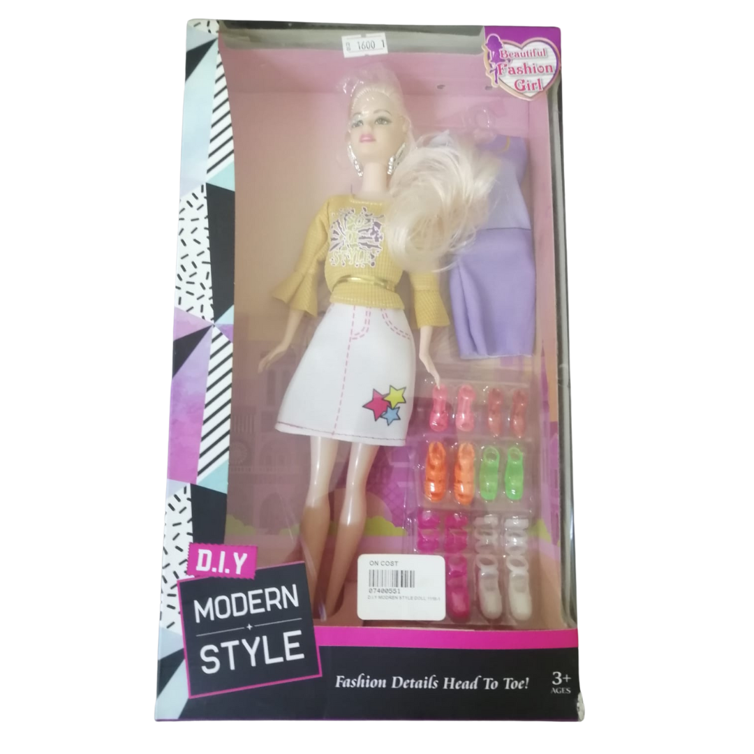 D.I.Y MODERN STYLE DOLL 1118-1