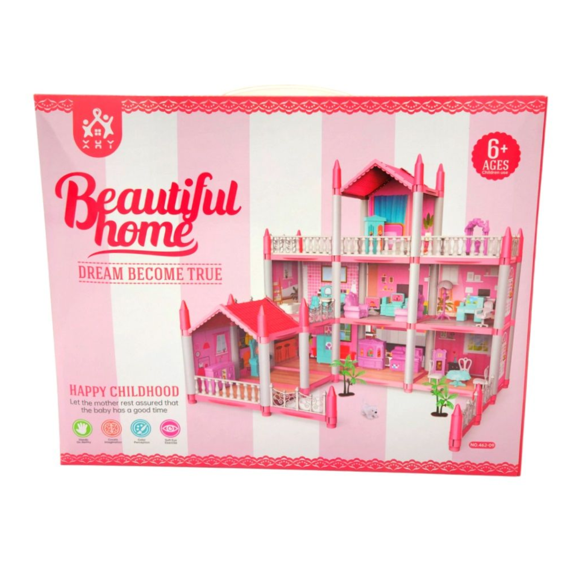 BEAUTIFUL HOME DOLL HOUSE 462-09