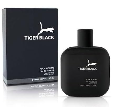 TIGER BLACK POUR HOMME PERFUME SPRAY 100ML