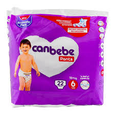 CANBEBE PANTS EXTRA LARGE NO6 16+KG 22PCS