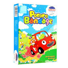 SANIPLAST PORORO ANTISEPTIC BANDAGE SMALL 20PCS