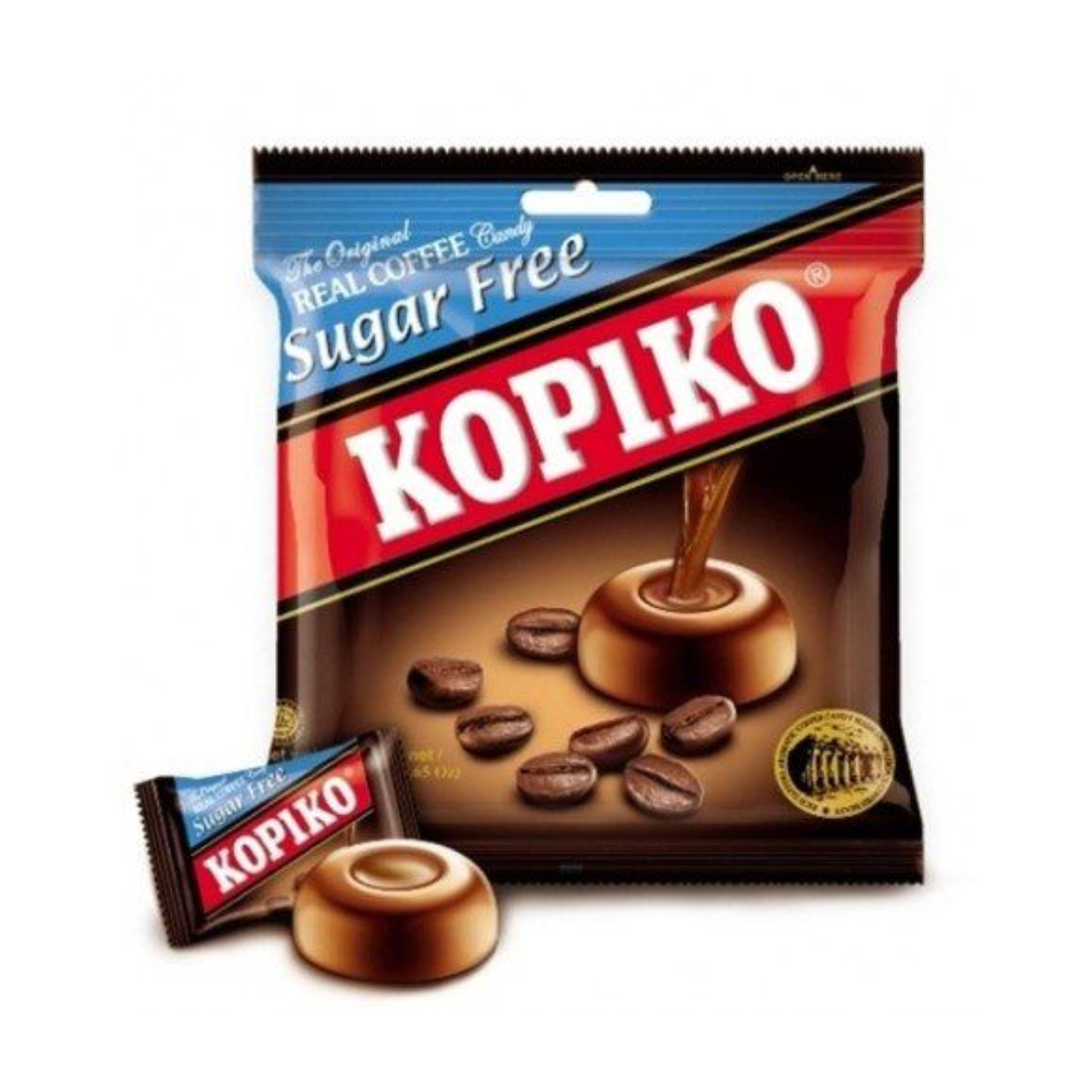 KOPIKO COFFEE HARD CANDY SUGAR FREE 25PCS POUCH