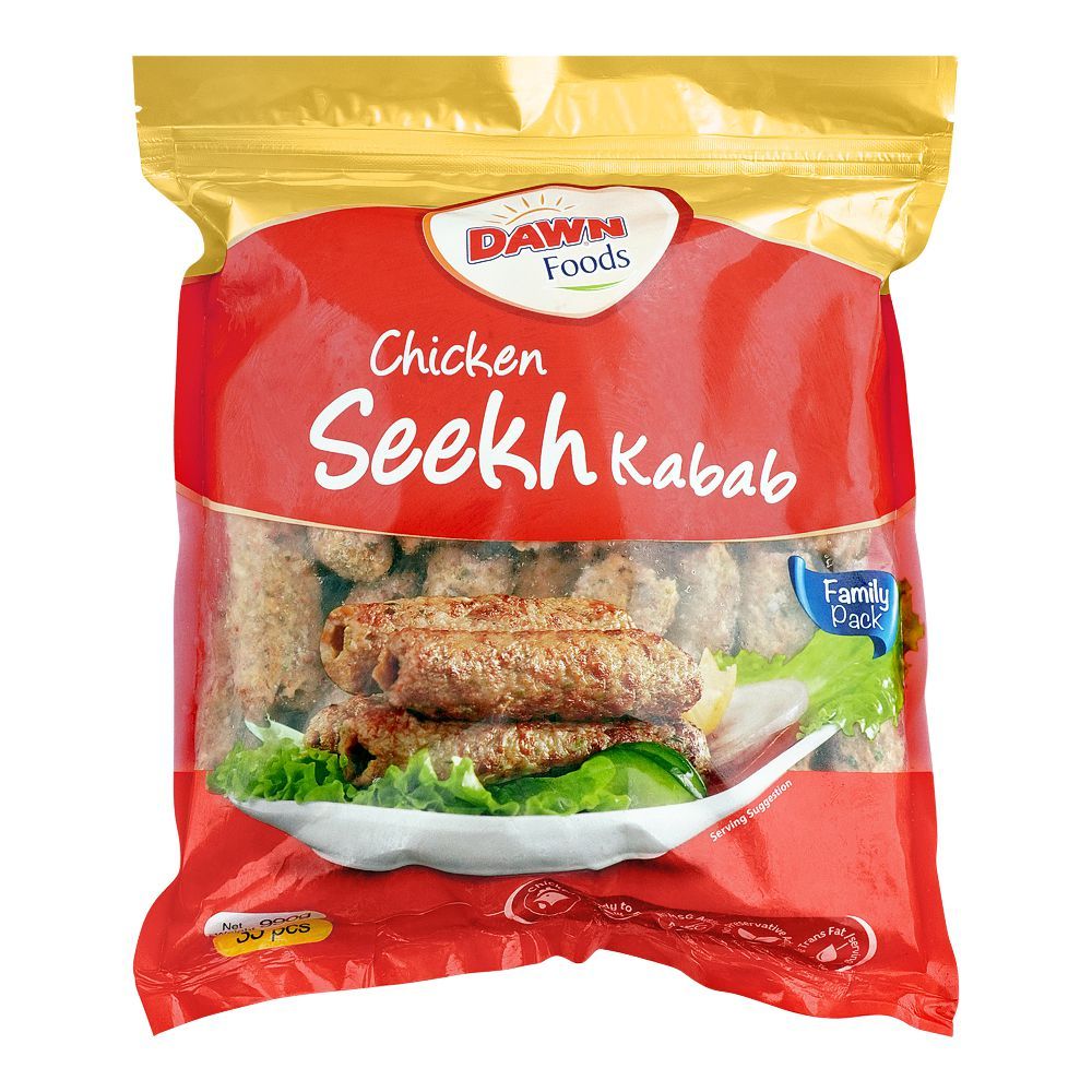 DAWN FOODS CHICKEN SEEKH KABAB 990G POLLY BAG