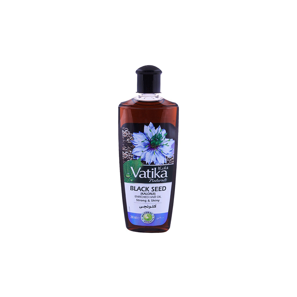 VATIKA BLACK SEED ENRICHED HAIR OIL STRONG & SHINY 100ML