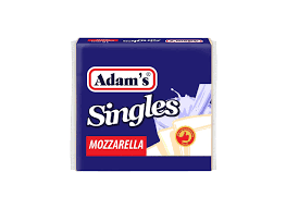 ADAMS MOZZARELA SINGLE CHEESE 200GM