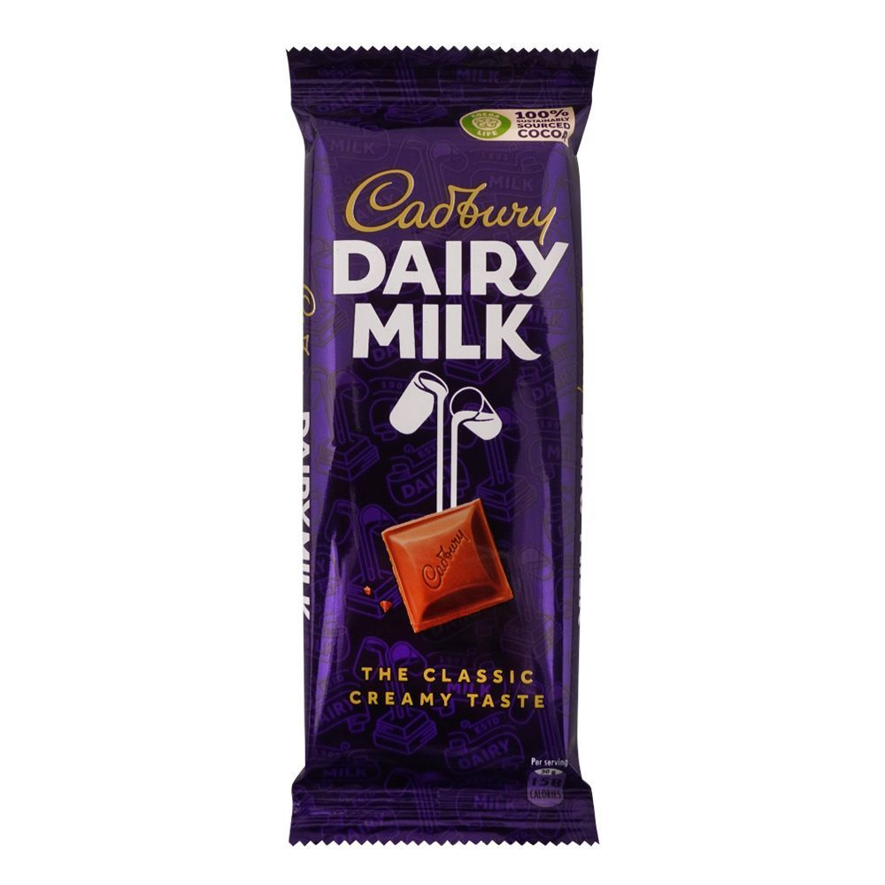 CADBURY DAIRY MILK CHOCOLATE CLASSIC 90GM