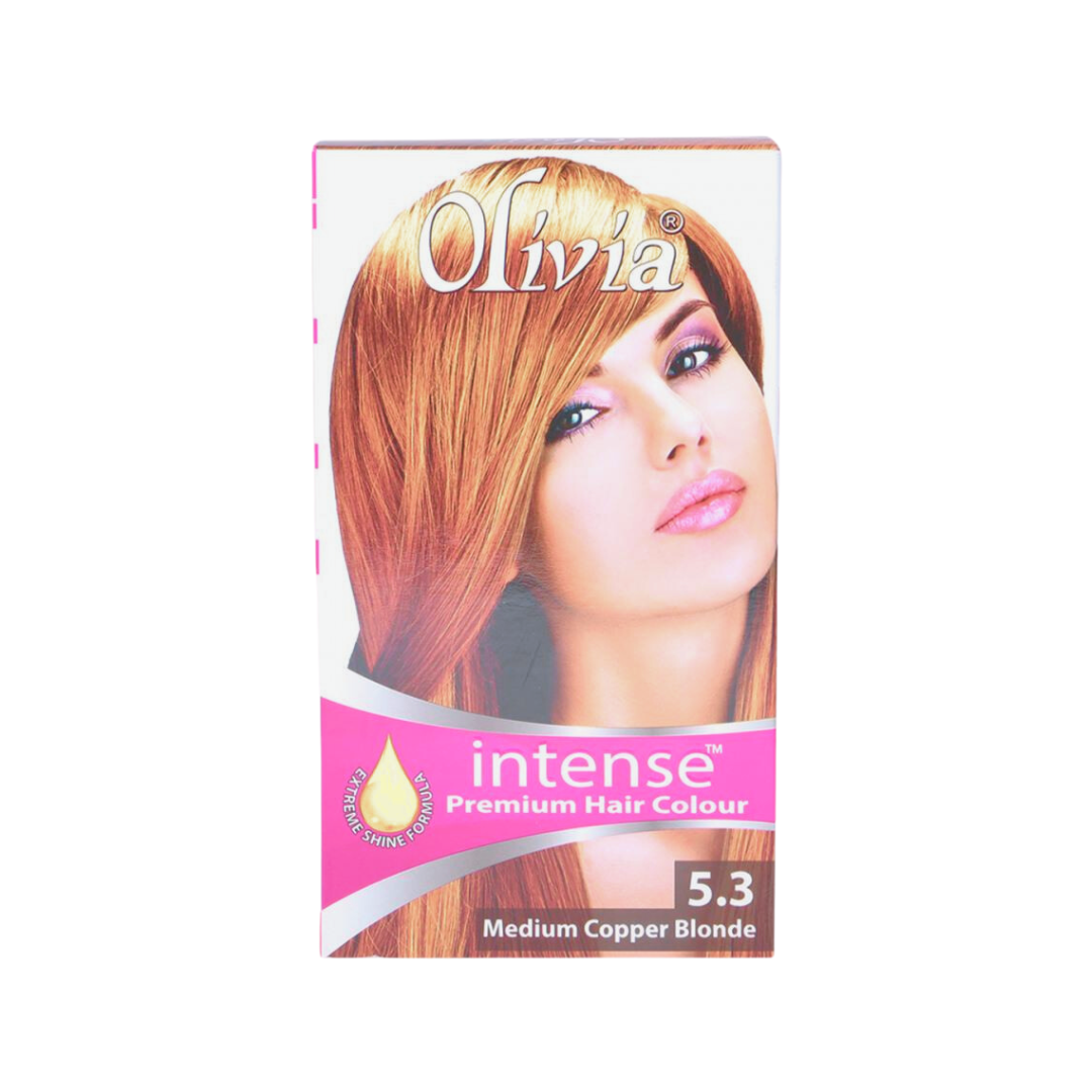 OLIVIA HAIR COLOR MEDIUM COPPER BLONDE 5.3