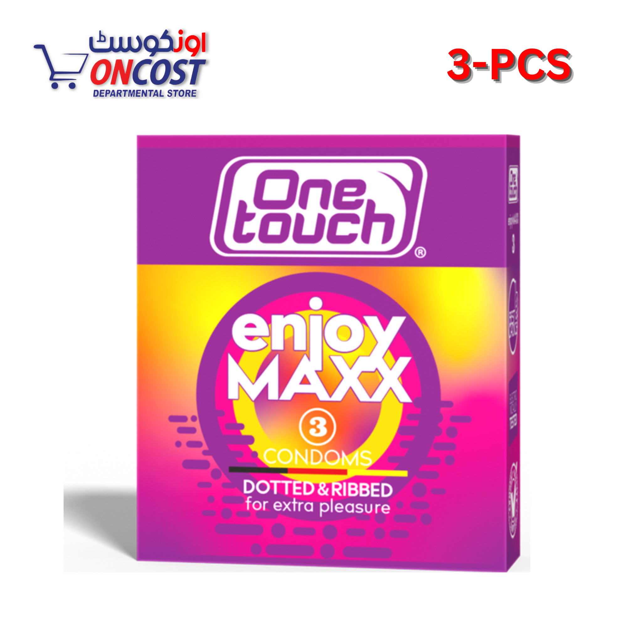 ONE TOUCH ENJOY MAX CONDOM 3PCS