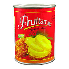 FRUITAMINS PINEAPPLE BROKEN SLICES 3KG