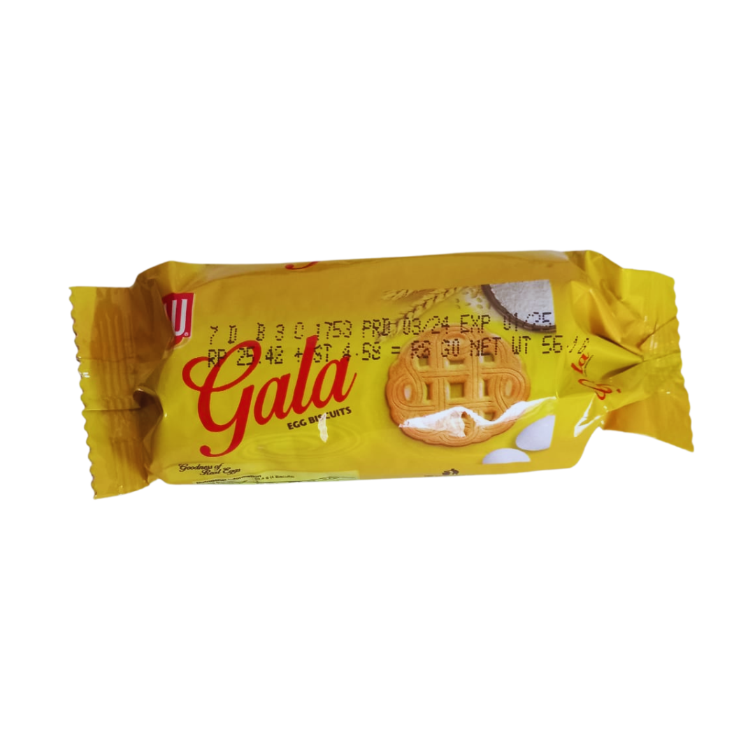 LU GALA EGG BISCUITS 56GM