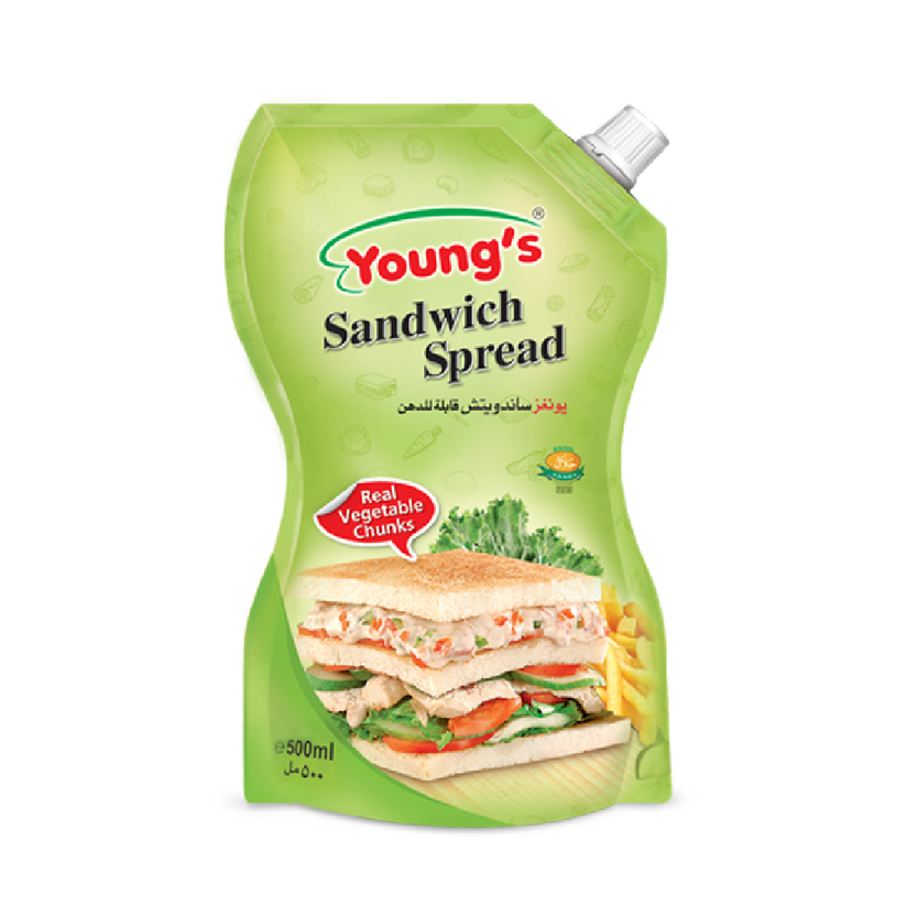 YOUNGS SANDWICH SPREAD 500ML