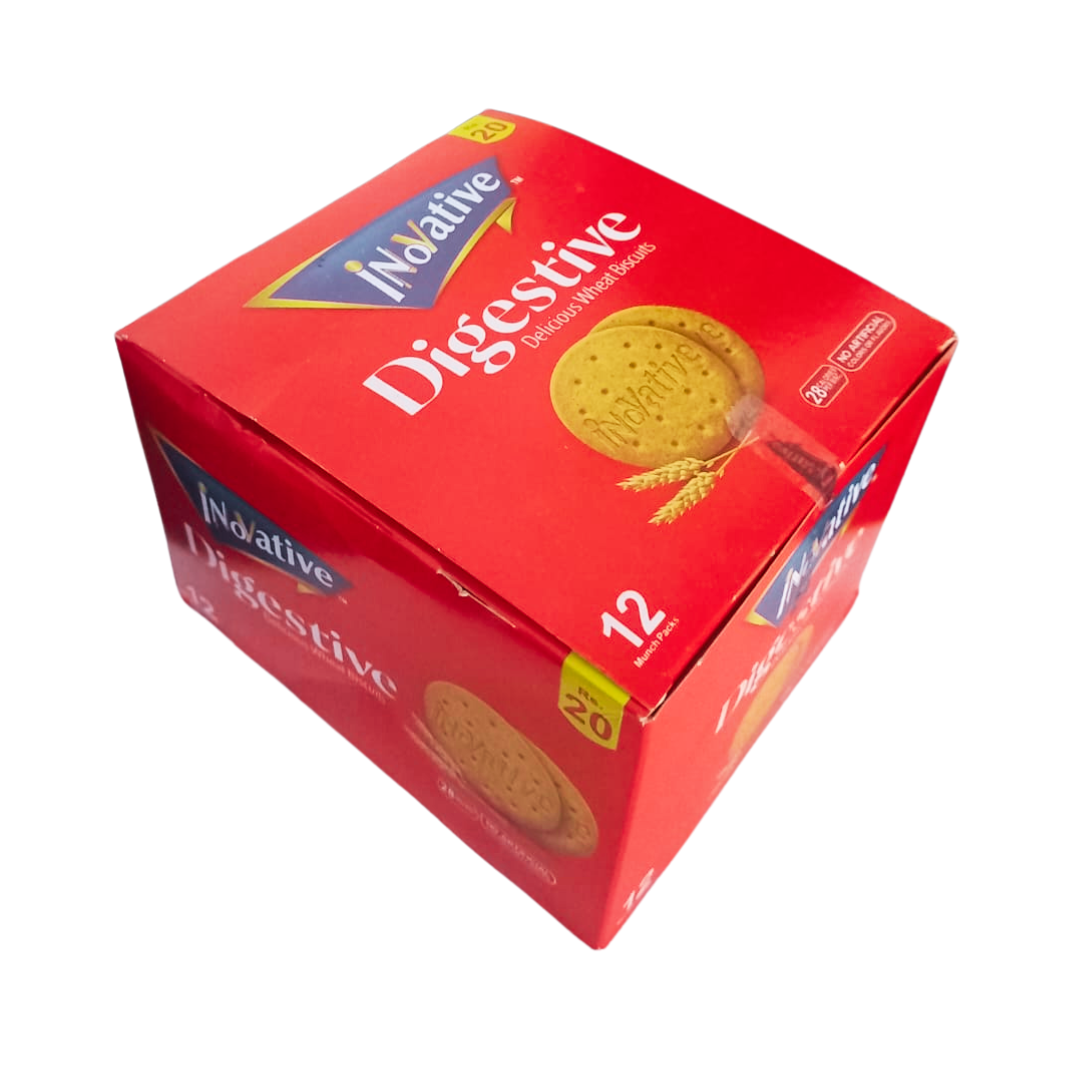 INNOVATIVE DIGESTIVE BISCUIT 36GM 12PCS BOX