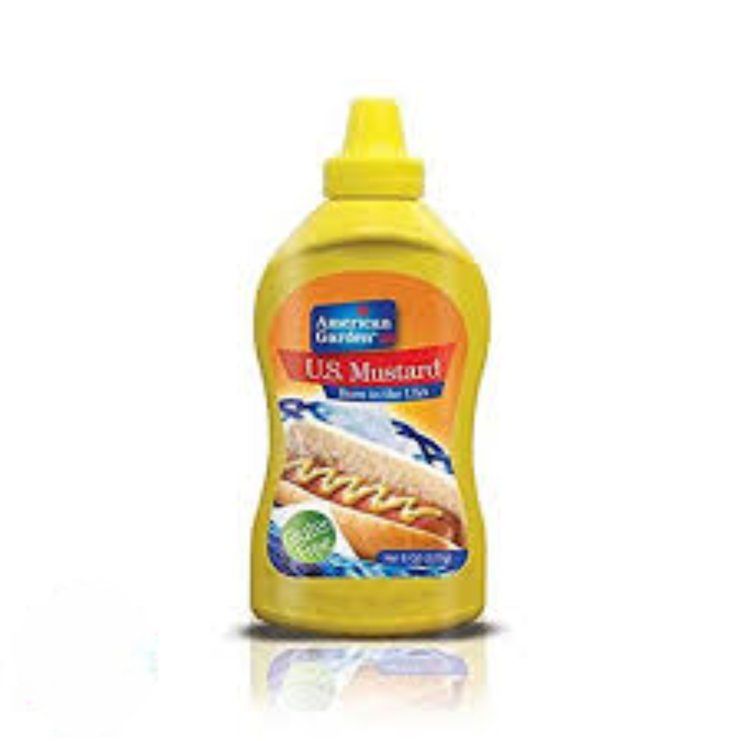 AMERICAN GARDEN US MUSTARD GLUTEN FREE 227GM