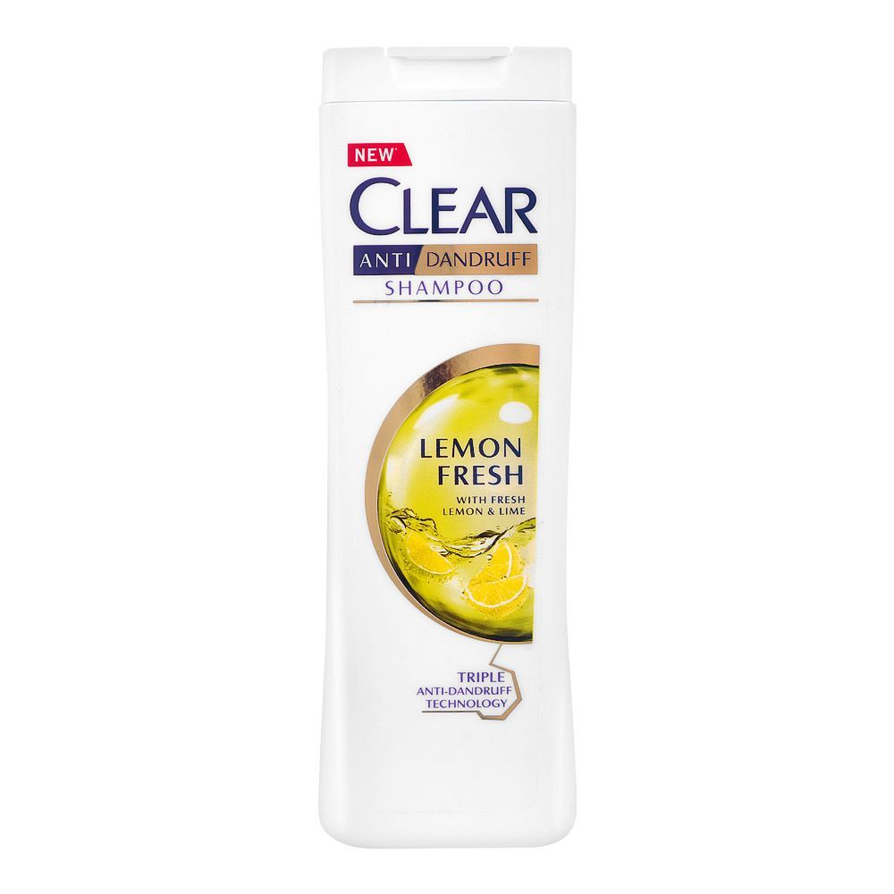 CLEAR ANTI DANDRUFF SHAMPOO LEMON FRESH 380ML