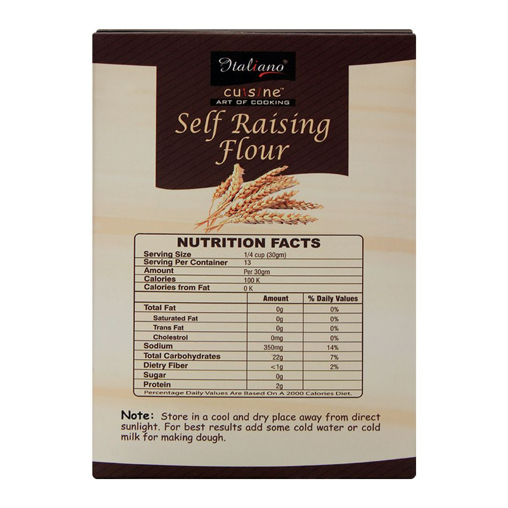 ITALIANO SELF RAISING FLOUR 400GM