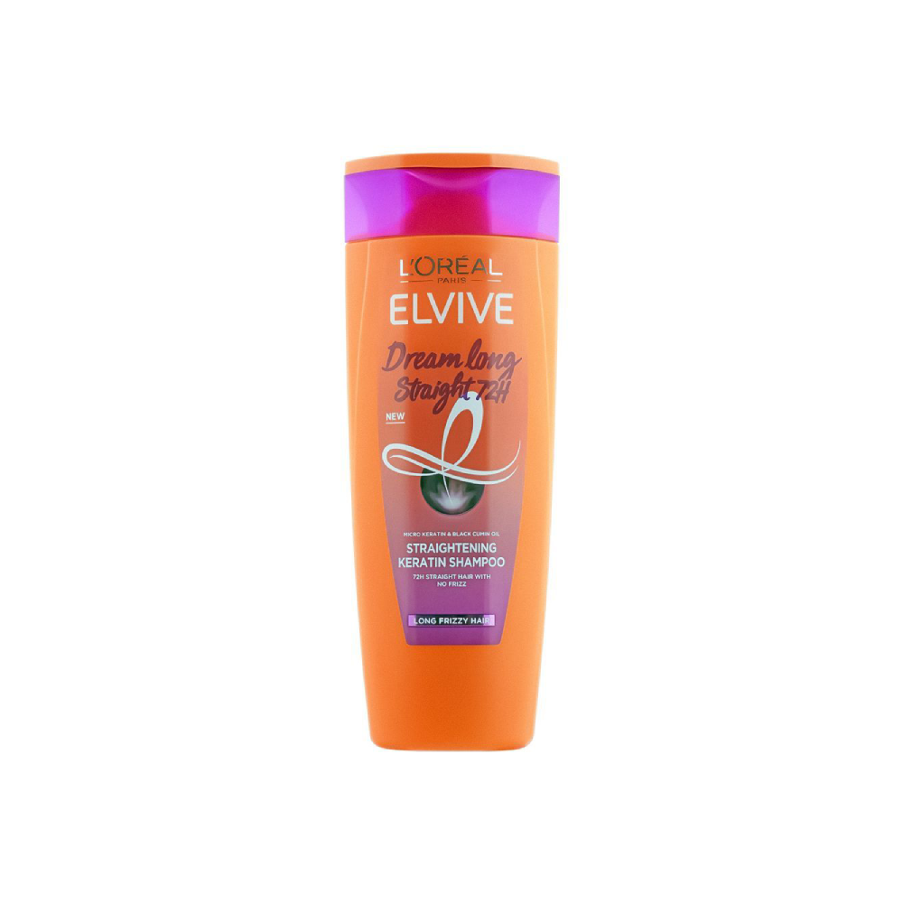 LOREAL ELVIVE DREAM LONG STRAIGHT KERTIN SHAMPOO 72H 175ML