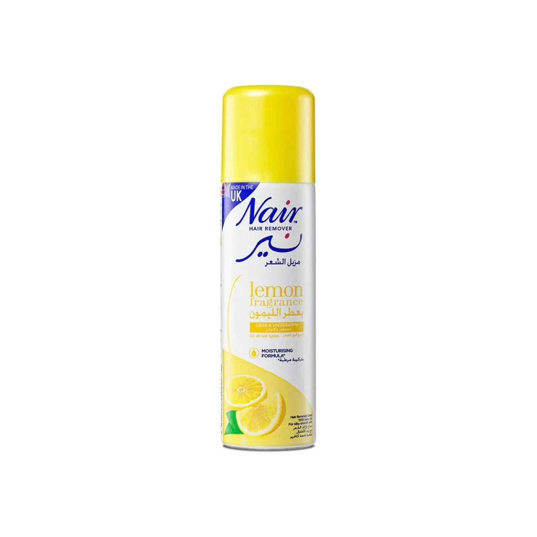 NAIR HAIR REMOVER SPRAY WITH LEMON FRAGANCE 200ML