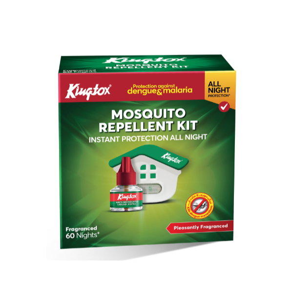 KINGTOX MOSQUITO REPELLENT KIT FRAGRANCED 2IN1