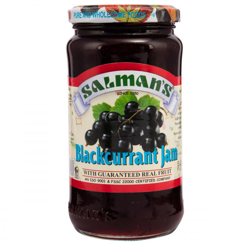 SALMANS BLACKCURRANT JAM 450GM