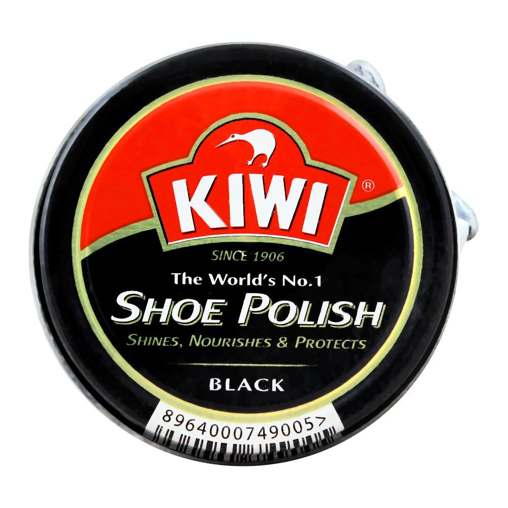 KIWI SHOE POLISH BLACK TIN 20ML