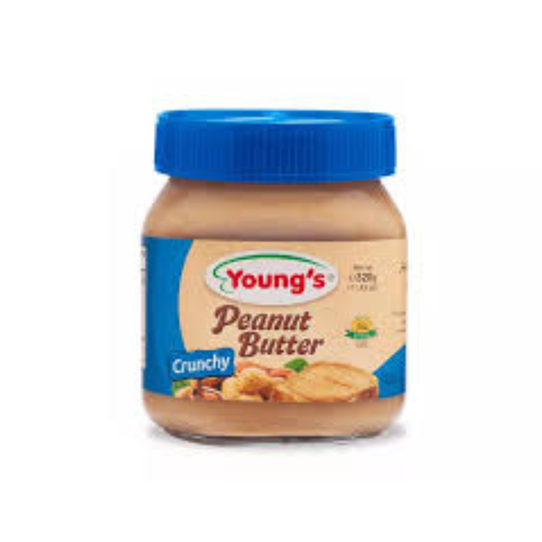 YOUNG'S PEANUT BUTTER CRUNCHY 320GM