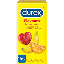 DUREX COLOURED AND FLAVOURED CONDOM 12PCS