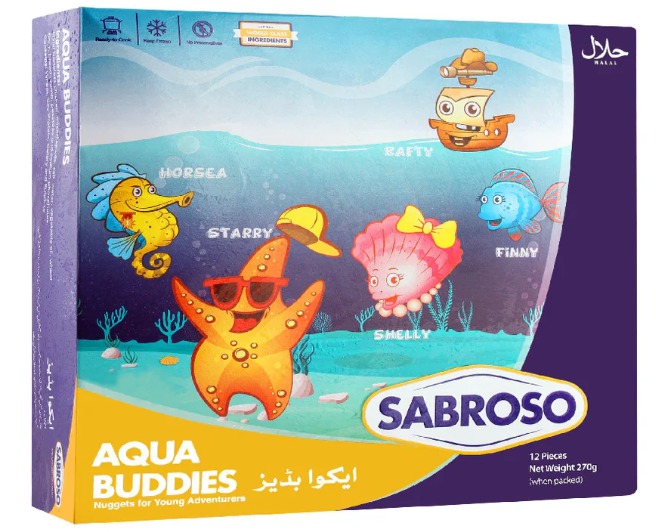 SABROSO AQUA BUDDIES NET WEIGHT 270G