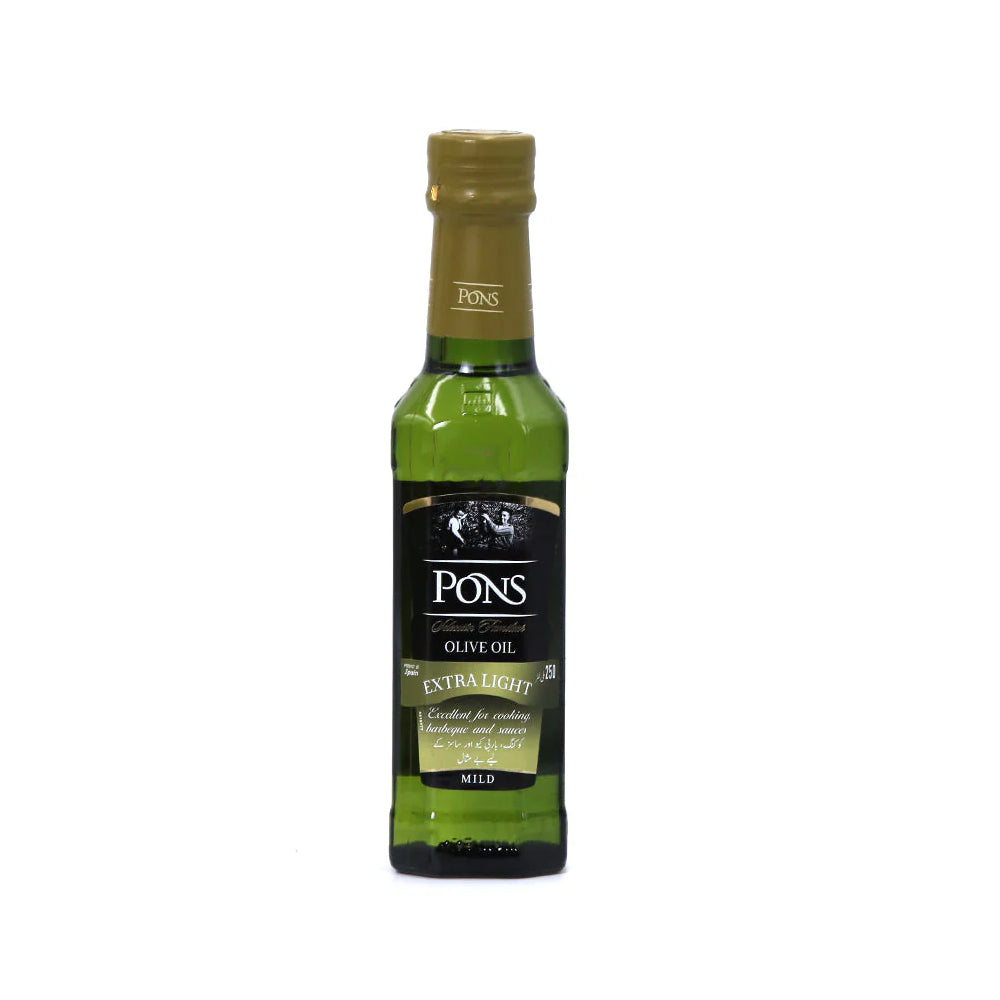 PONS OLIVE OIL EXTRA LIGHT MILD BOTTLE 500ML