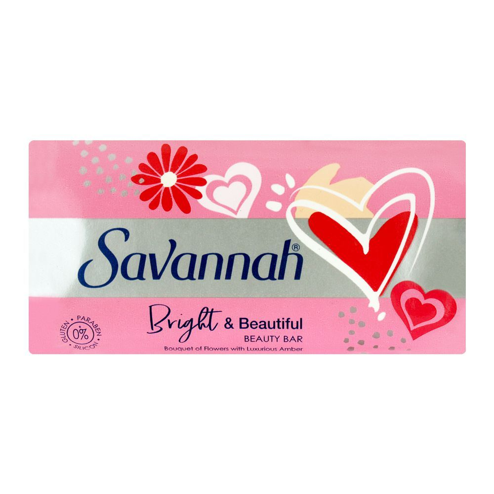 SAVANNAH BRIGHT & BEAUTYFUL BEAUTY BAR 135GM