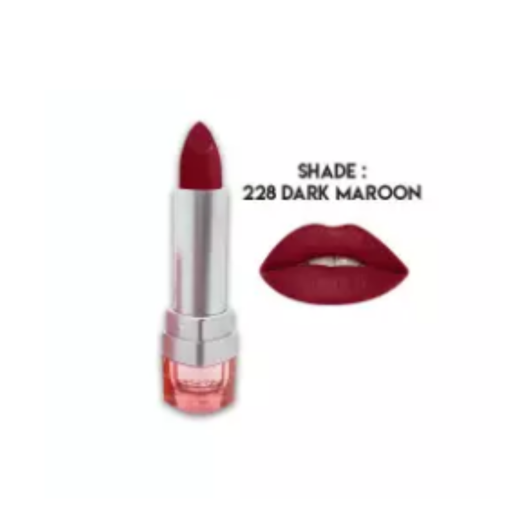 GLAMOROUS FACE LIPSTICK SHADE 228 DARK MAROON