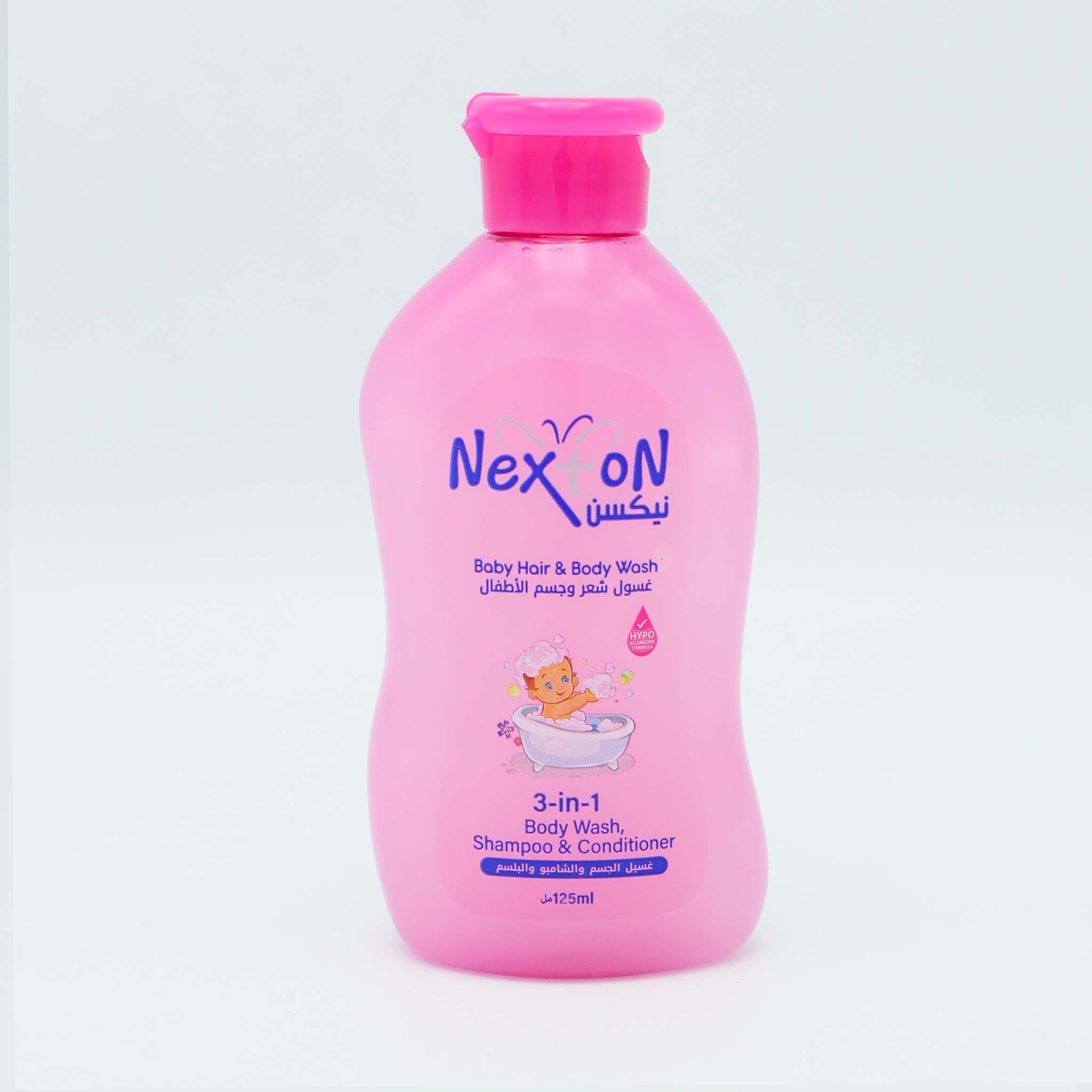 NEXTON BABY HAIR & BODY WASH 125ML