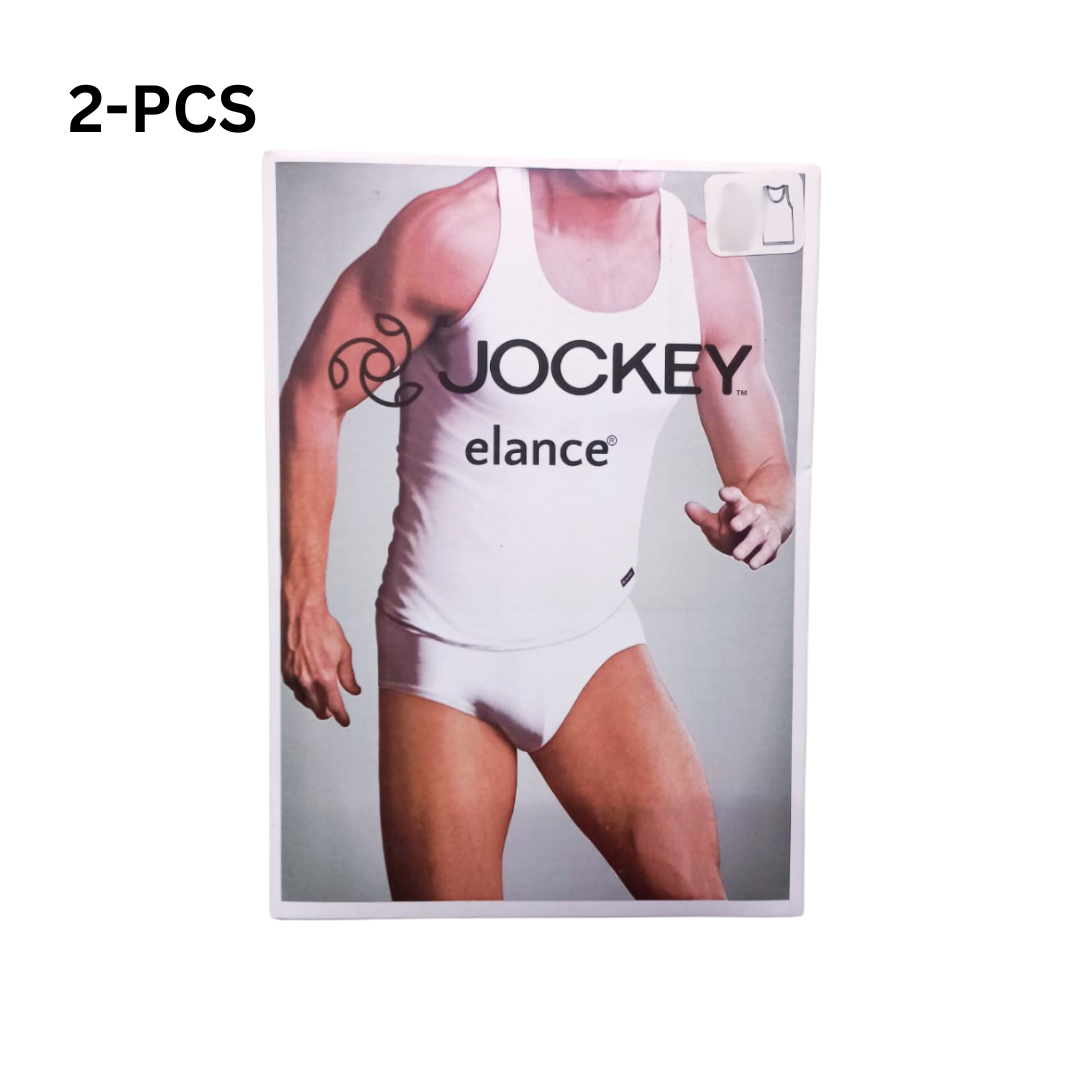 JOCKEY MEN ELANCE VEST SLEEVELESS UNDER SHIRT 2PCS