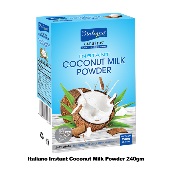 ITALIANO INSTANT COCONUT MILK POWDER 240GM