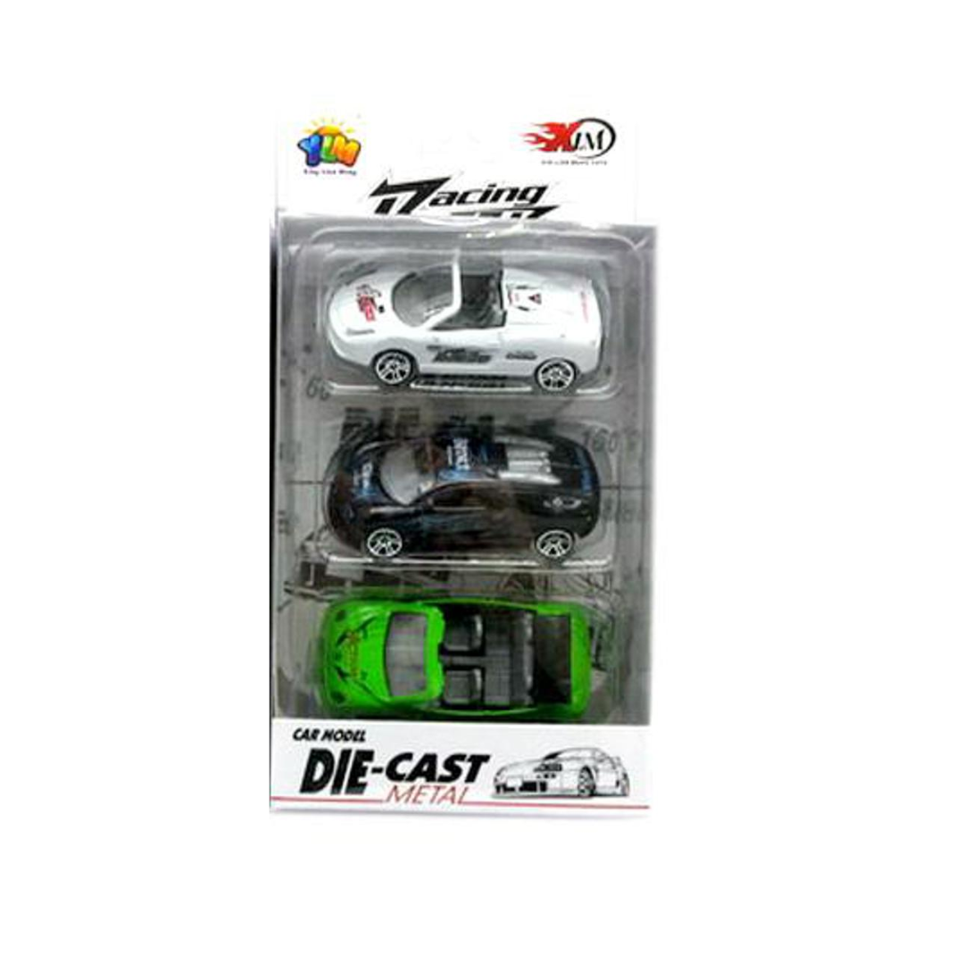 DIE-CAST RACING CAR MODEL SET 88126