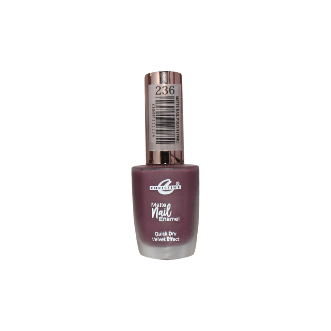 CHRISTINE MATTE NAIL PAINT 236 13ML