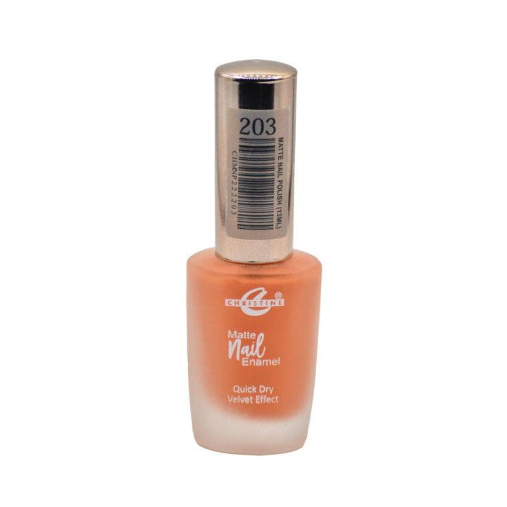 CHRISTINE MATTE NAIL PAINT 203 13ML