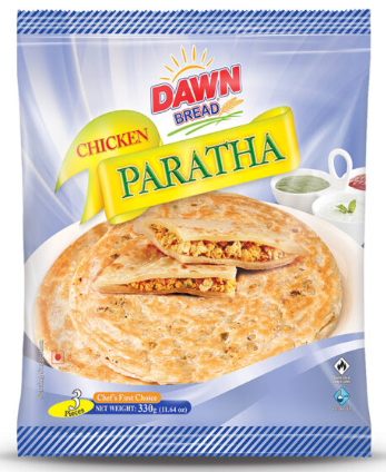 DAWN FOODS CHICKEN PARATHA 330G