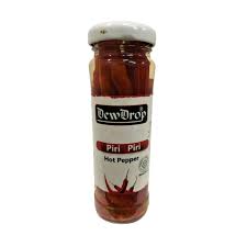 DEWDROP PIRI PIRI HOT PEPPER 100GM