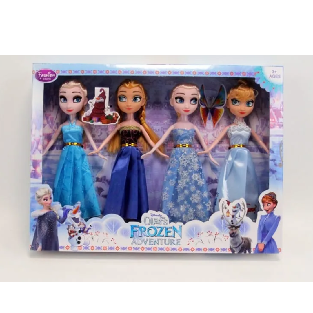 FROZEN ADVENTURE DOLLS 4 PCS 2013A