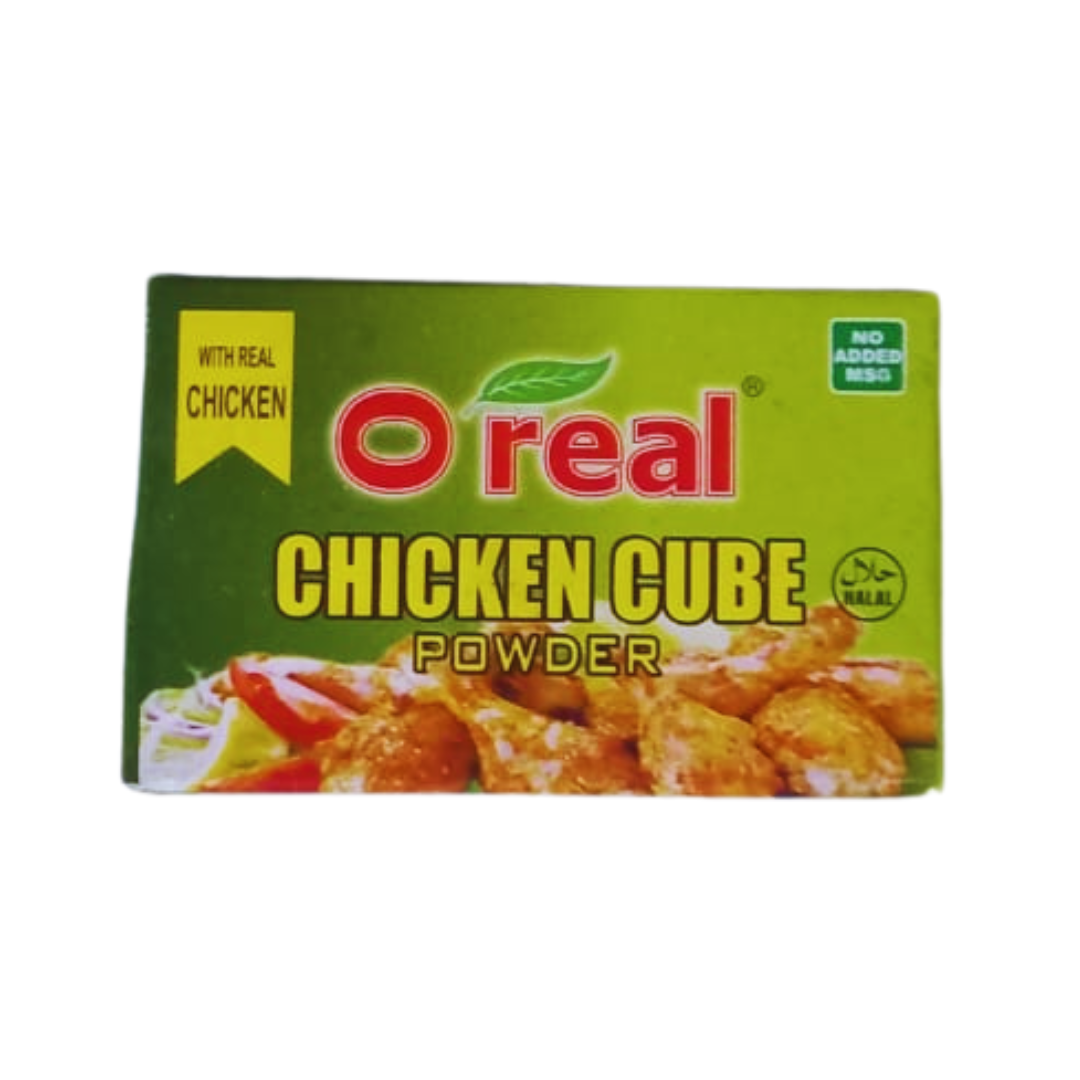 O REAL CHICKEN CUBE POWDER 20GM