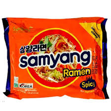 SAMYANG NOODLES RAMEN VEGETABLE FLAVOUR 120GM