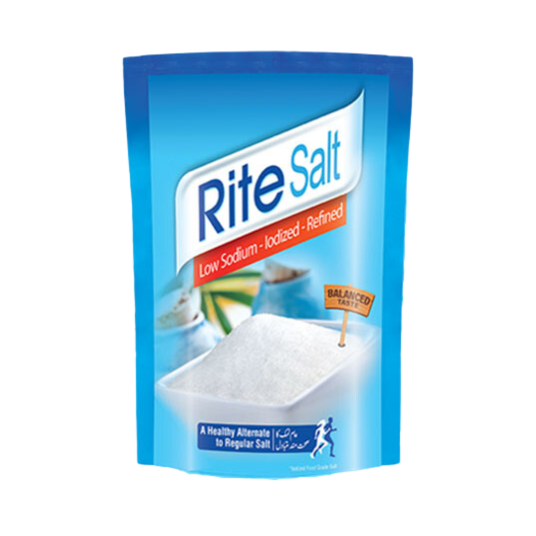 RITE SALT LOW SODIUM IODIZED REFINED 500GM