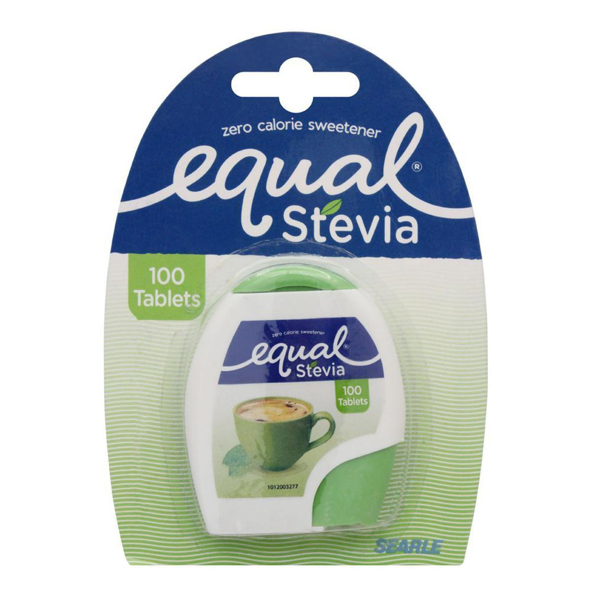 EQUAL STEVIA ZERO CALORIE SWEETENER 100 TABLETS