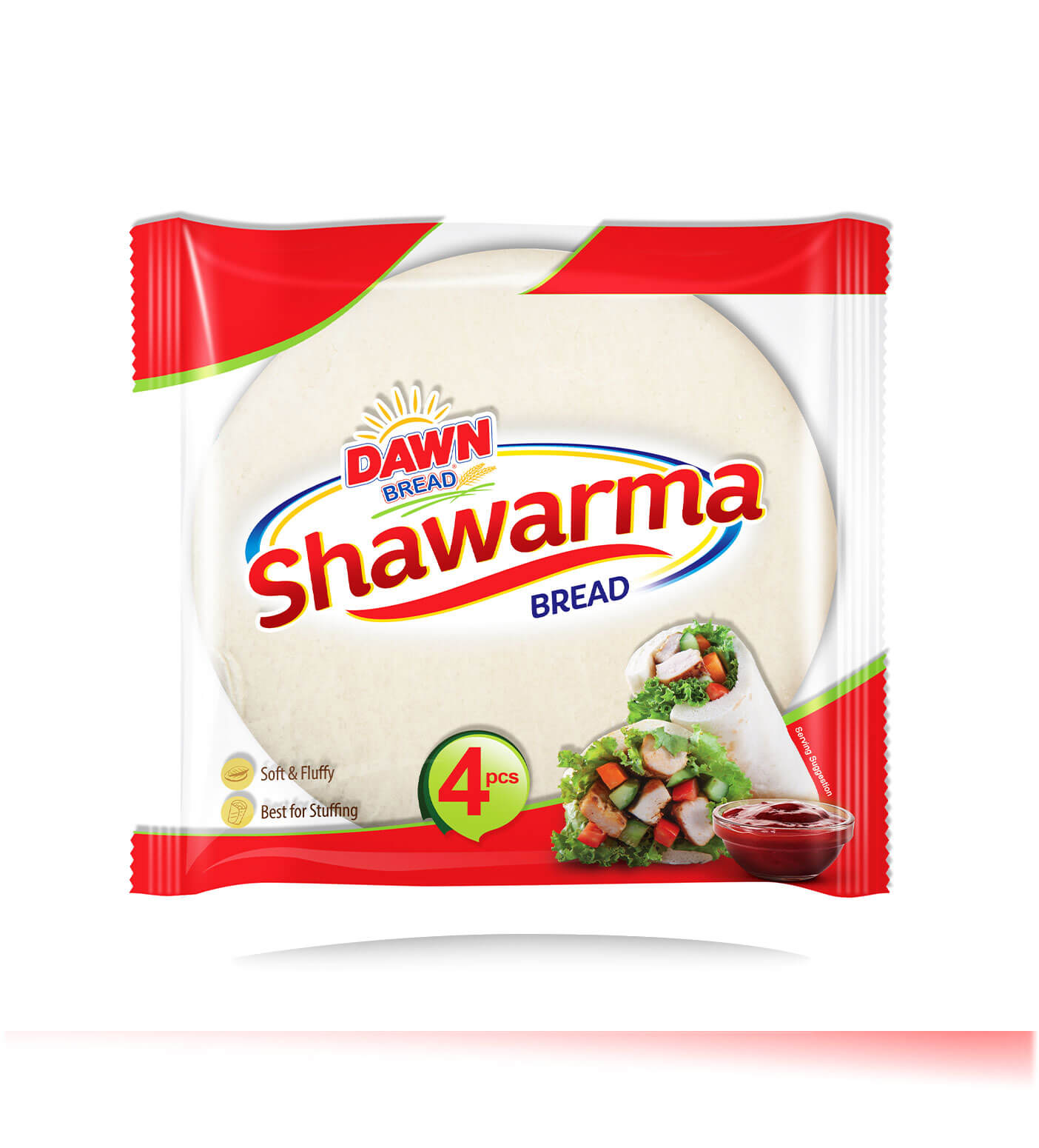 DAWN SHAWARMA BREAD 4PCS