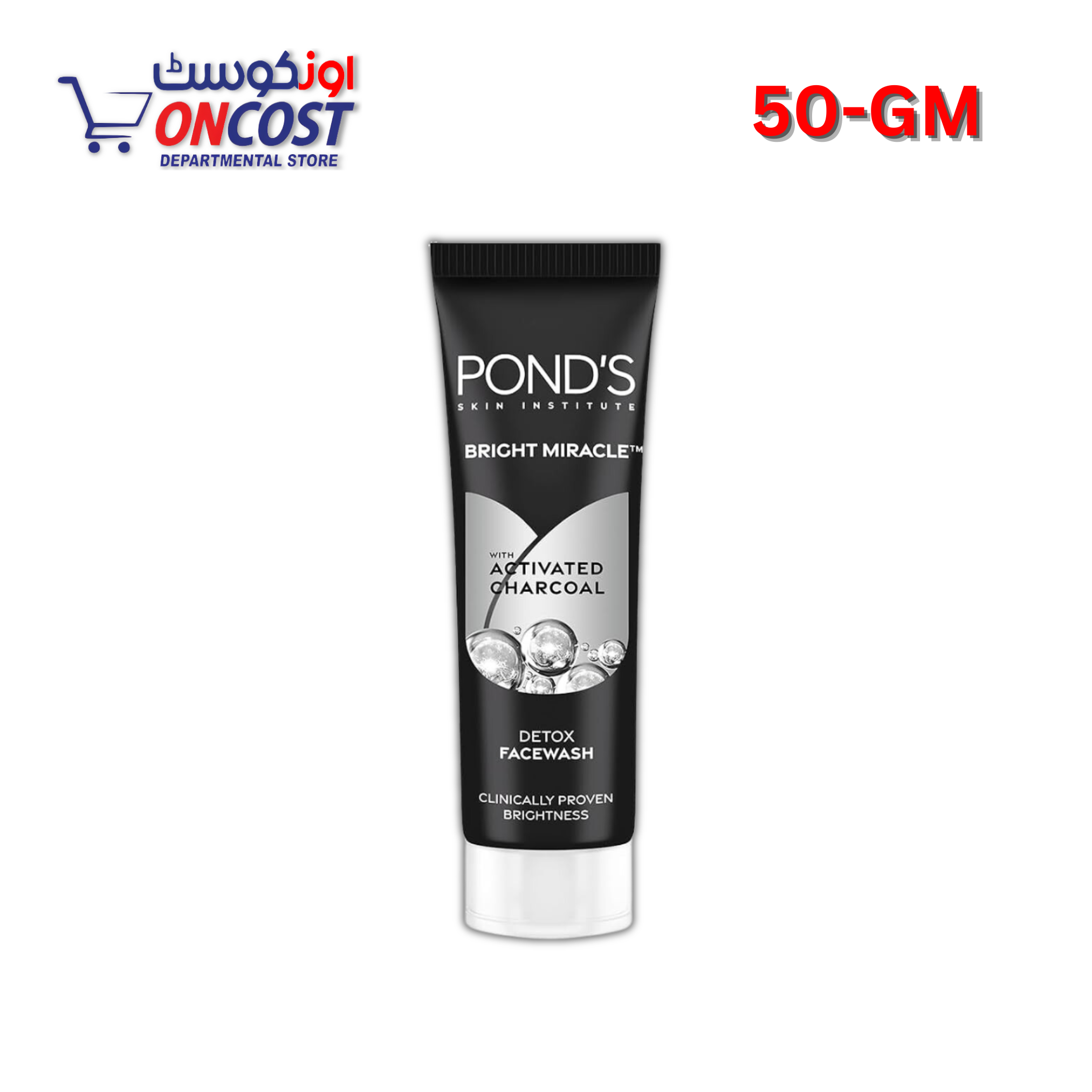 PONDS BRIGHT MIRACLE PURE DETOX FACEWASH 50GM