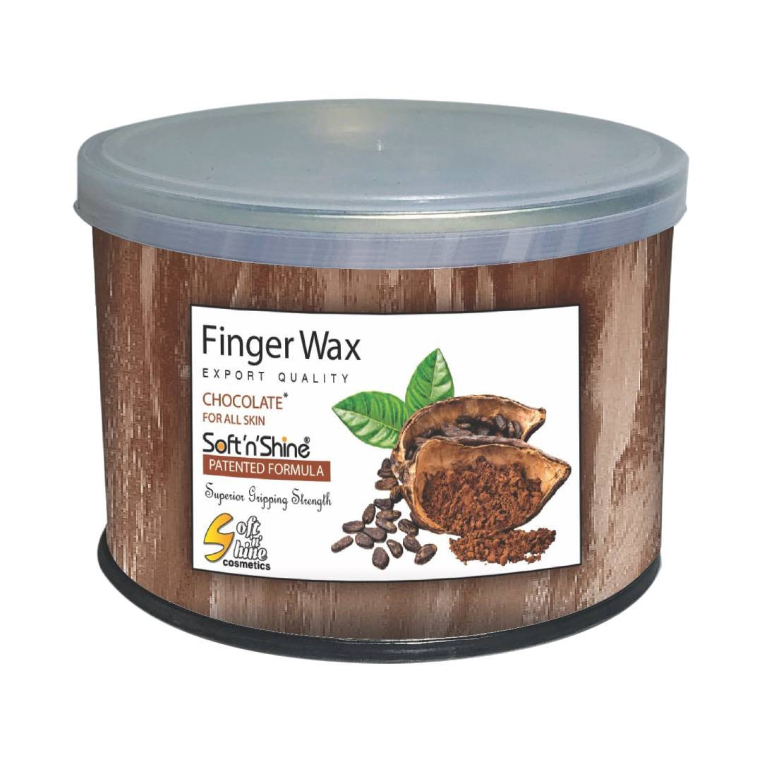 SOFT N SHINE FINGER WAX CHOCOLATE FLAVOUR 250GM