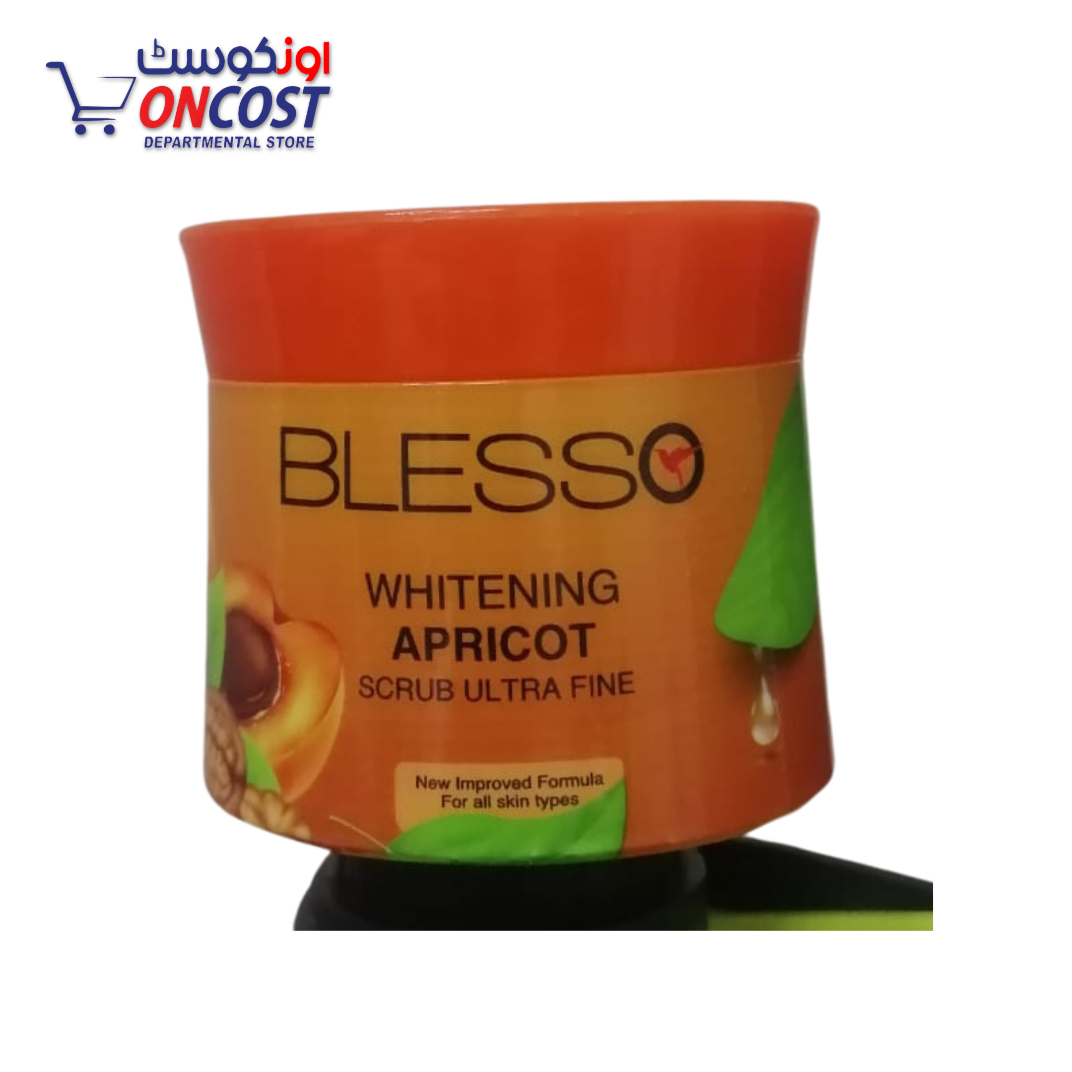 BLESSO WHITENING APRICOT SCRUB ULTRA FINE 75ML